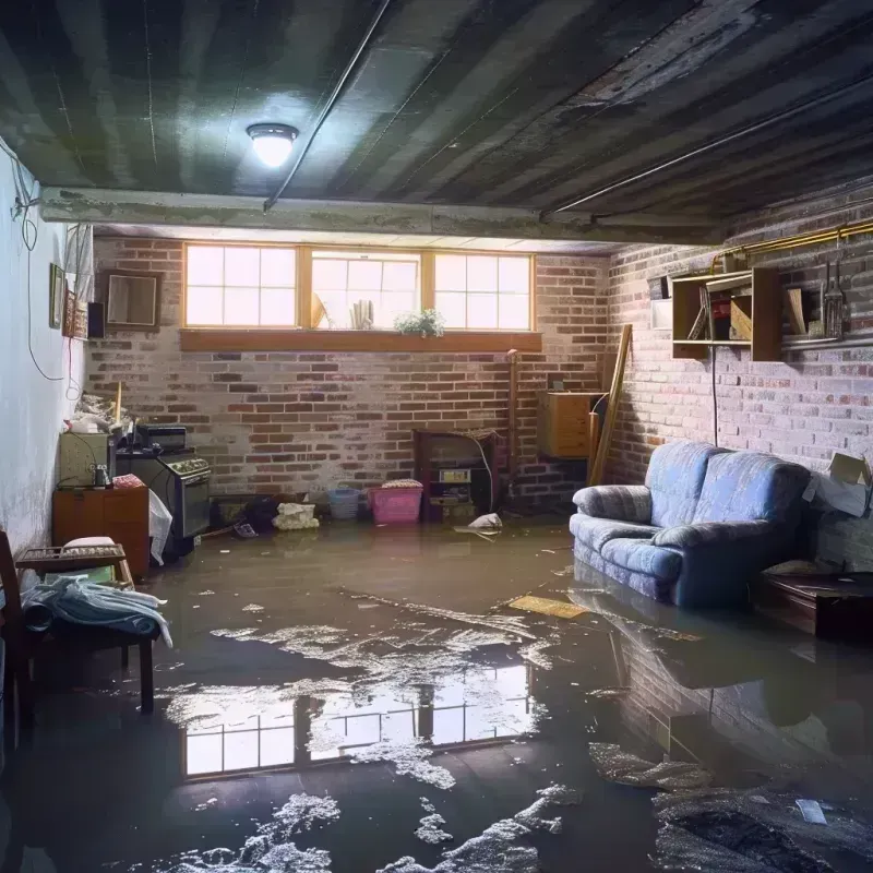 Flooded Basement Cleanup in La Cienega, NM